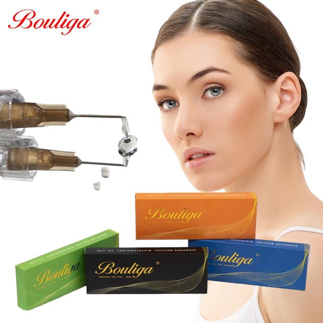 2 мл инъекционных филлеров для увеличения губ, геля с гиалуроновой кислотой